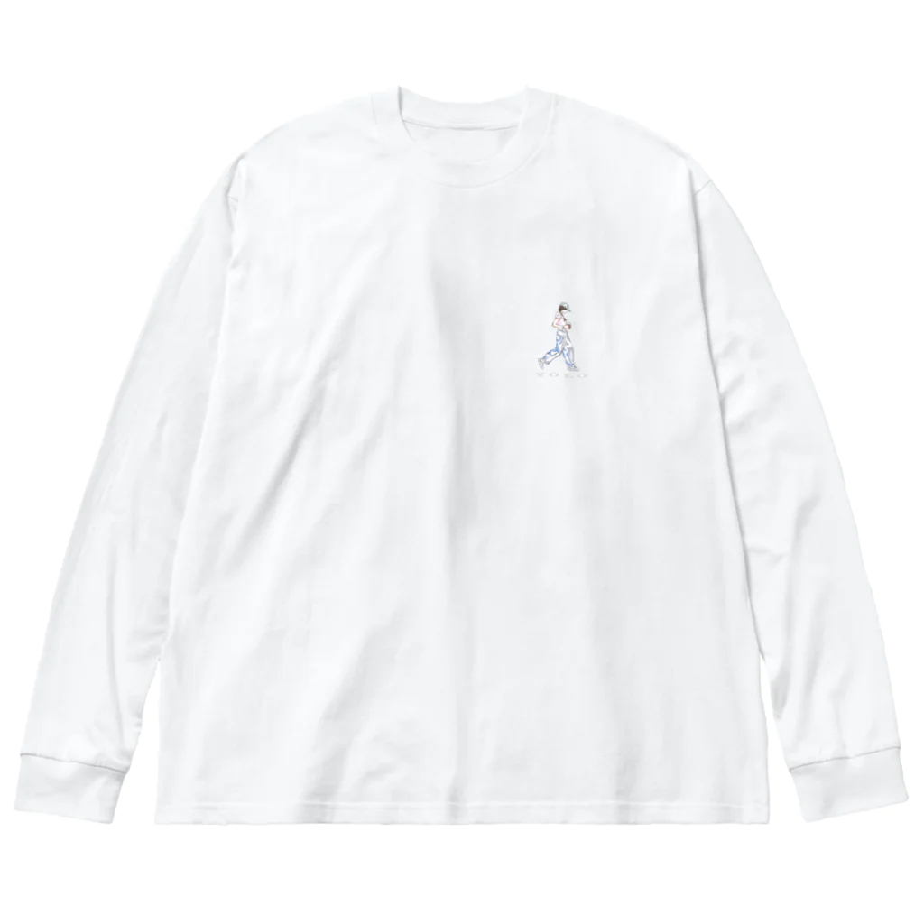 YOLOのyolo.com Big Long Sleeve T-Shirt