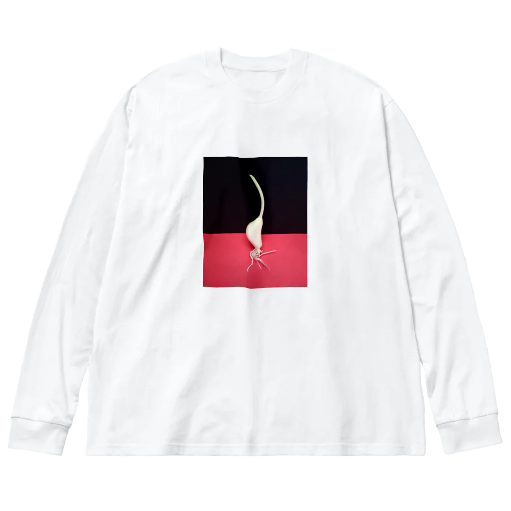 紅クラゲの自立ニンニク Big Long Sleeve T-Shirt