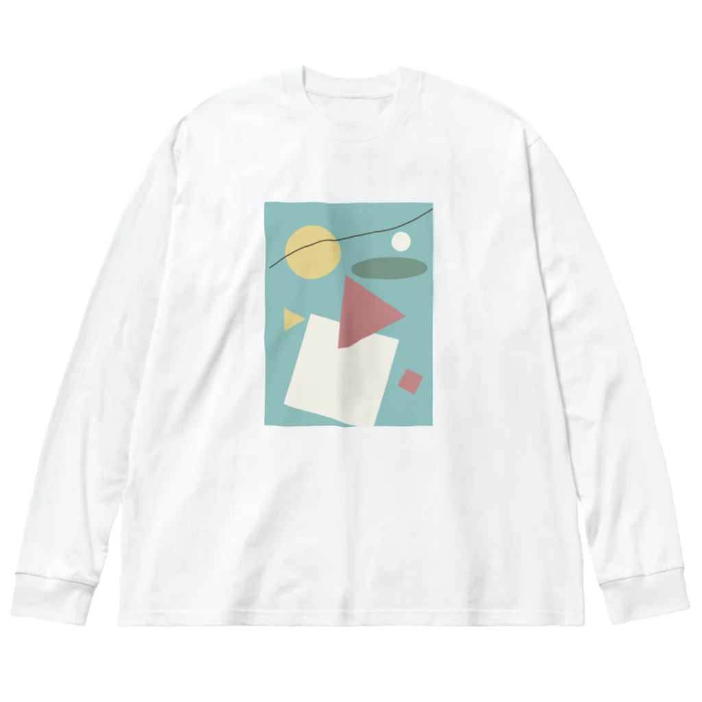 별-pyeolの形 ビッグシルエットロングスリーブTシャツ