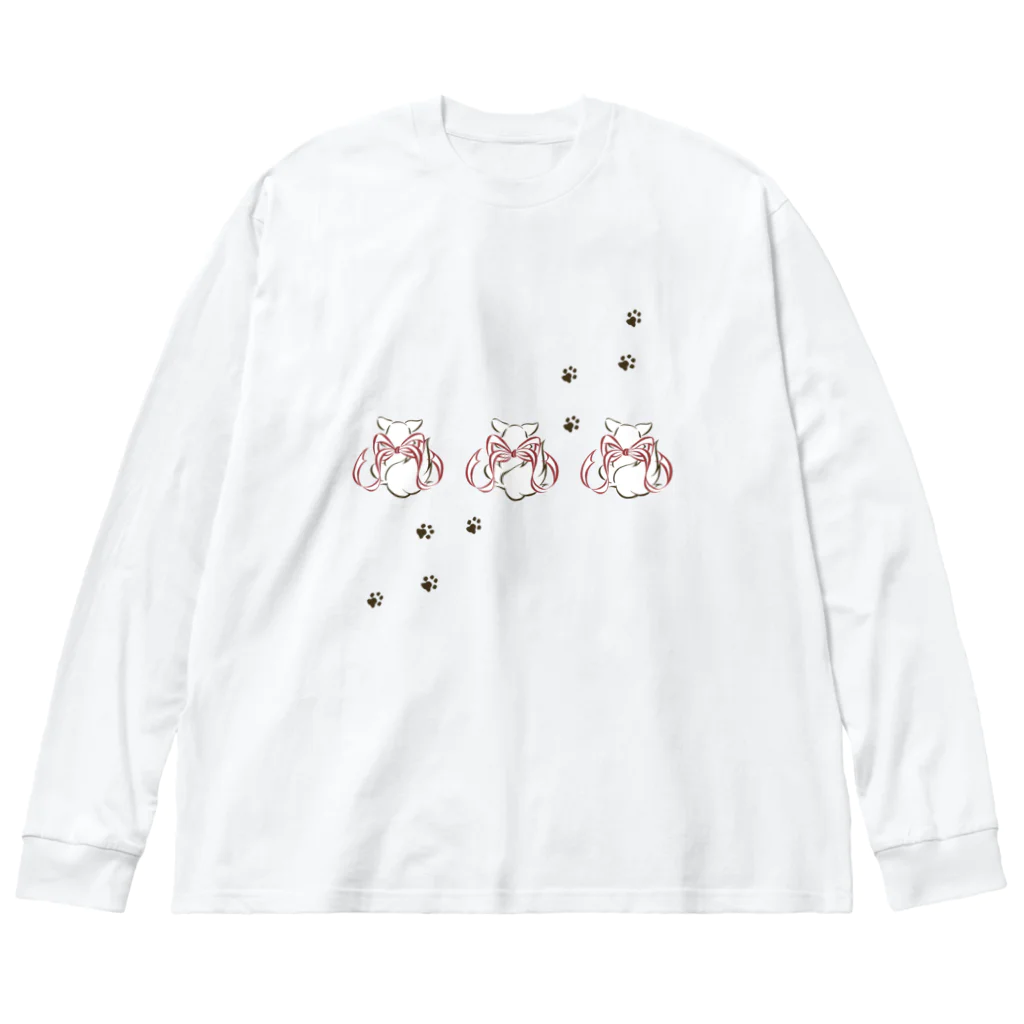 夢と知りせばのきつねのこん様(ちらり) Big Long Sleeve T-Shirt