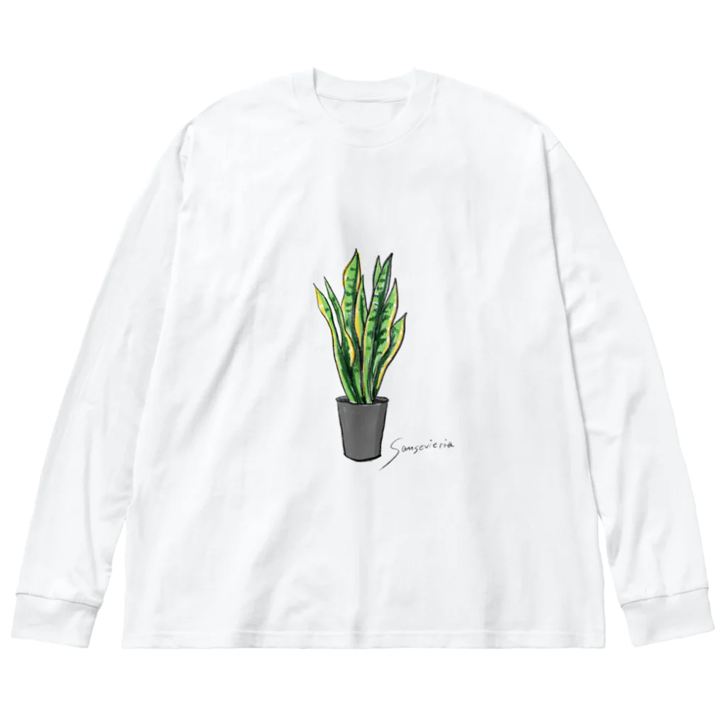 Narcissusのサンスベリア Big Long Sleeve T-Shirt