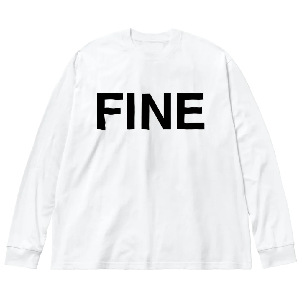 TOKYO LOGOSHOP 東京ロゴショップのFINE-ファイン- Big Long Sleeve T-Shirt