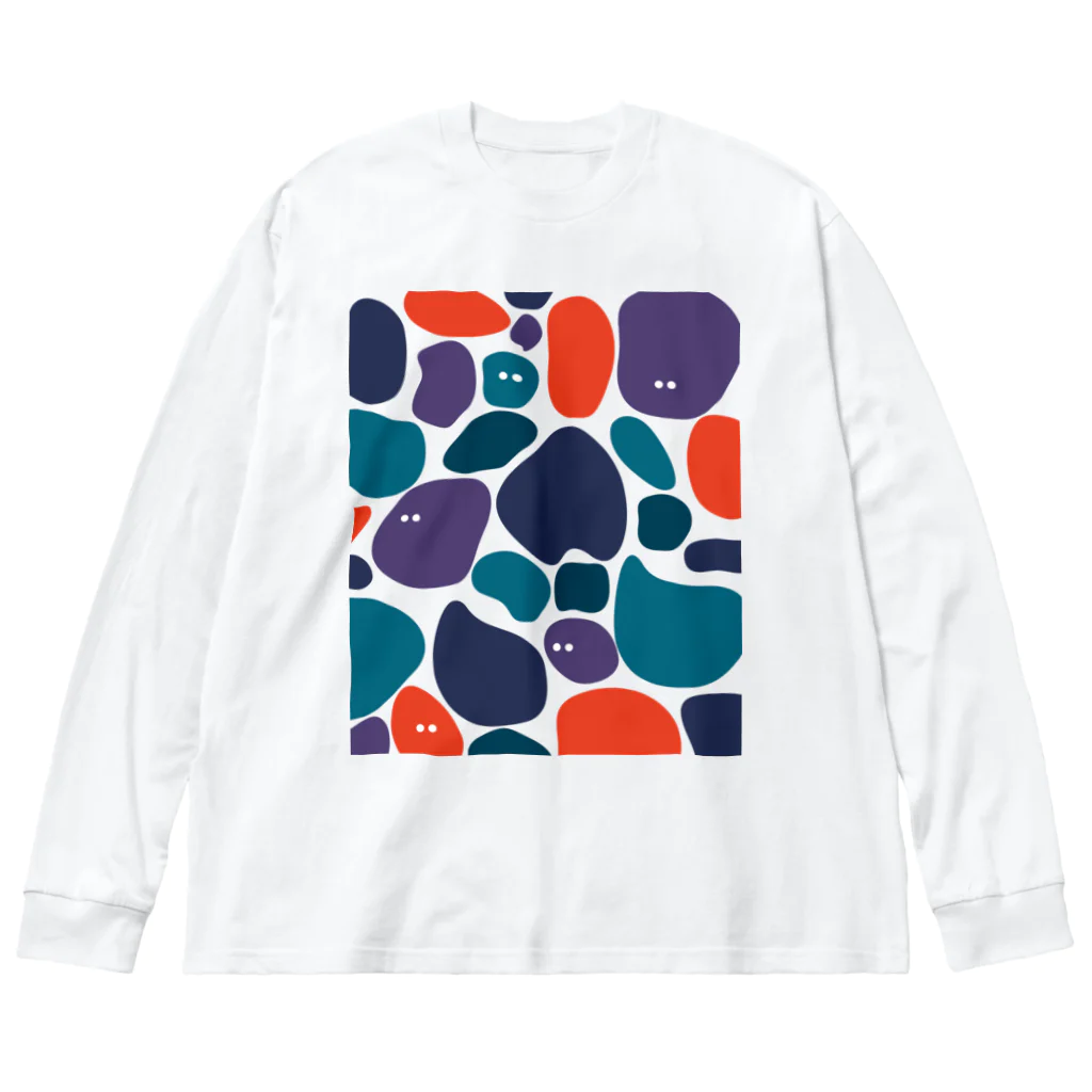 hr. grassのいっぱい(ツバメ) Big Long Sleeve T-Shirt