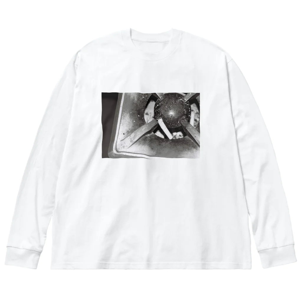 CMYKRGBのsmoke ビッグシルエットロングスリーブTシャツ