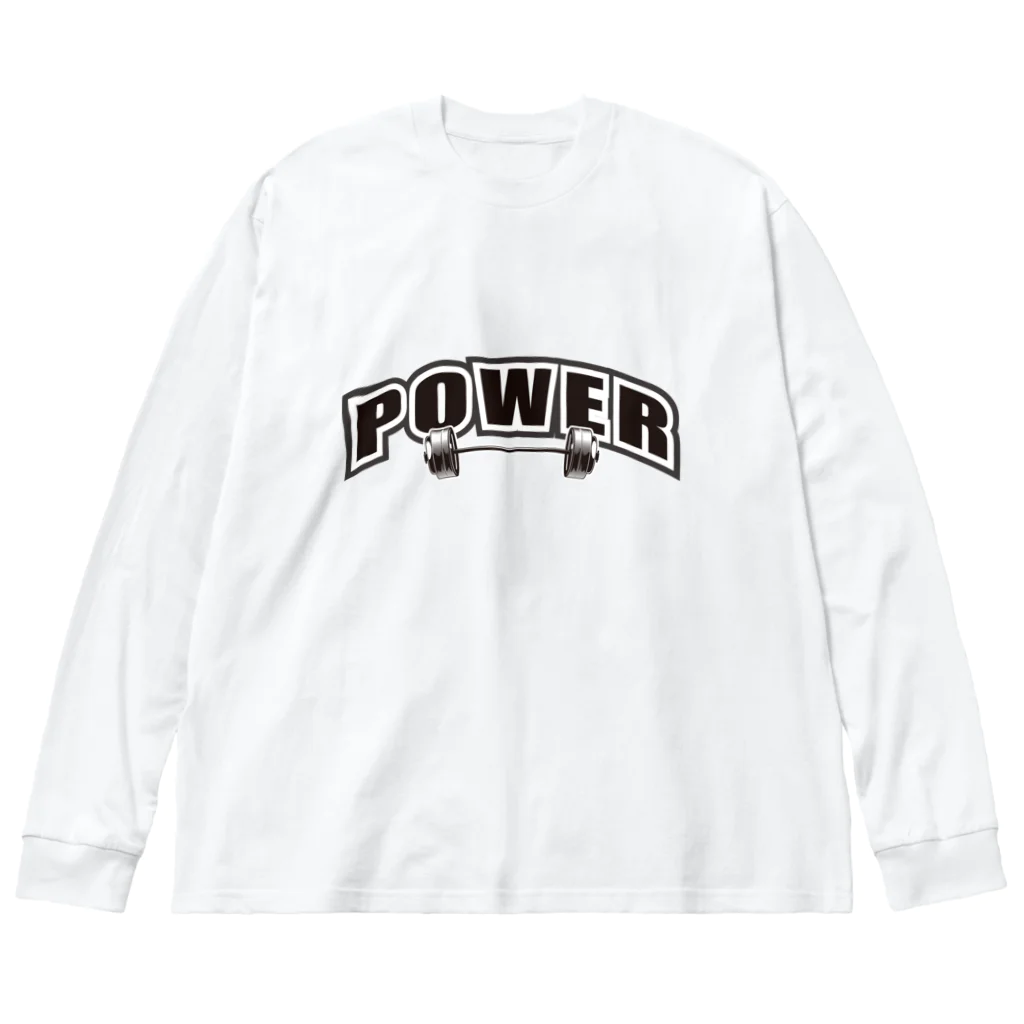 グラフィンのPROTEIN プロテイン ブラック Big Long Sleeve T-Shirt