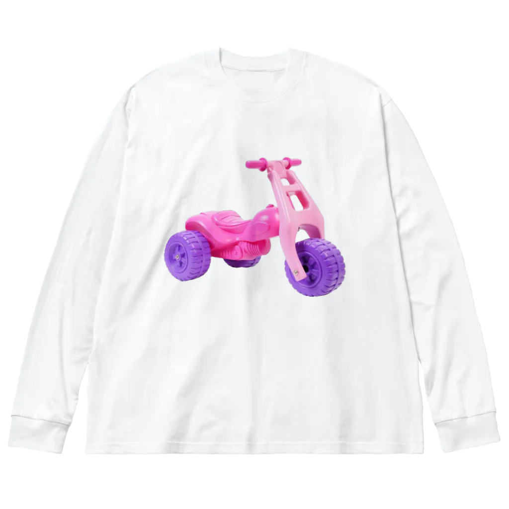 Rain Landview Design CentreのRide on Toy 2 ビッグシルエットロングスリーブTシャツ