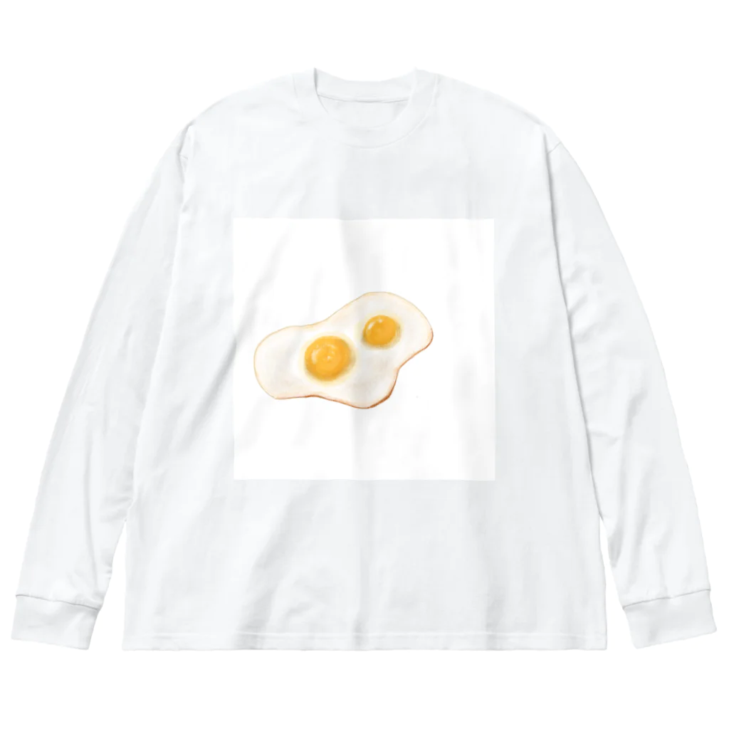 ゆるゆるショップの目玉焼き Big Long Sleeve T-Shirt