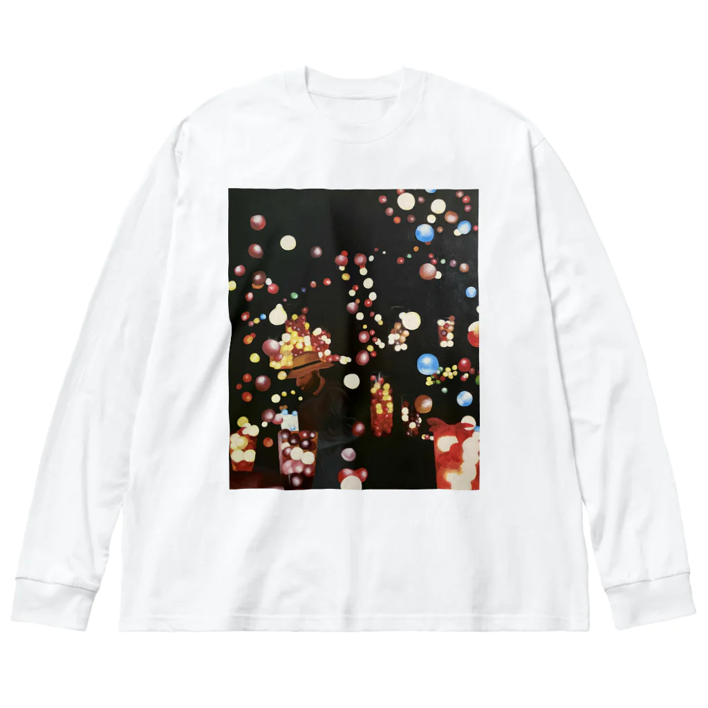 comme des léspaceのパリの雑貨屋 ビッグシルエットロングスリーブTシャツ