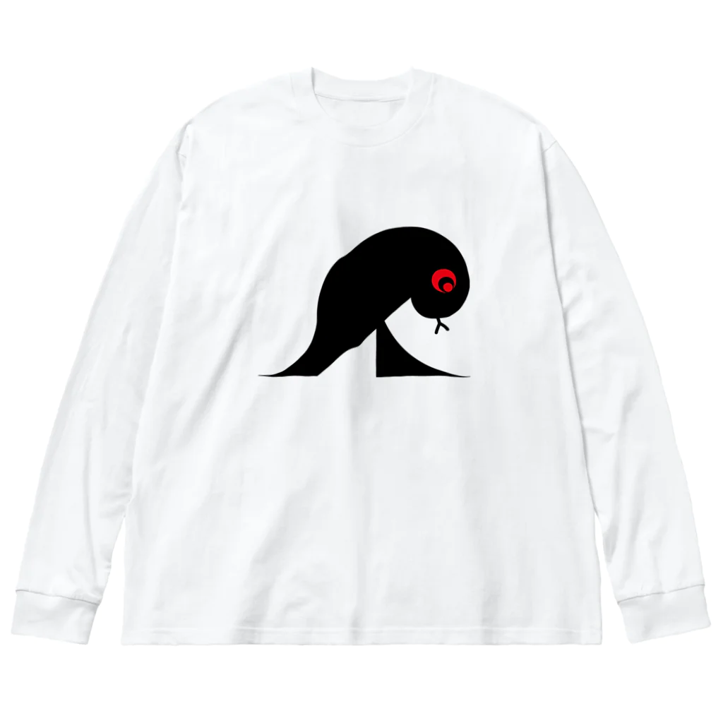 血眼パイソン Official Storeの黄金比パイソン Big Long Sleeve T-Shirt