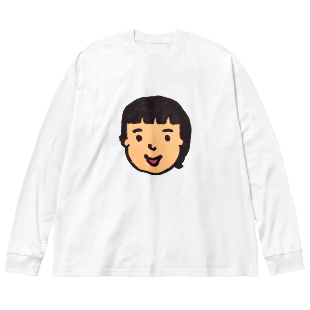 skuの女の子 ビッグシルエットロングスリーブTシャツ