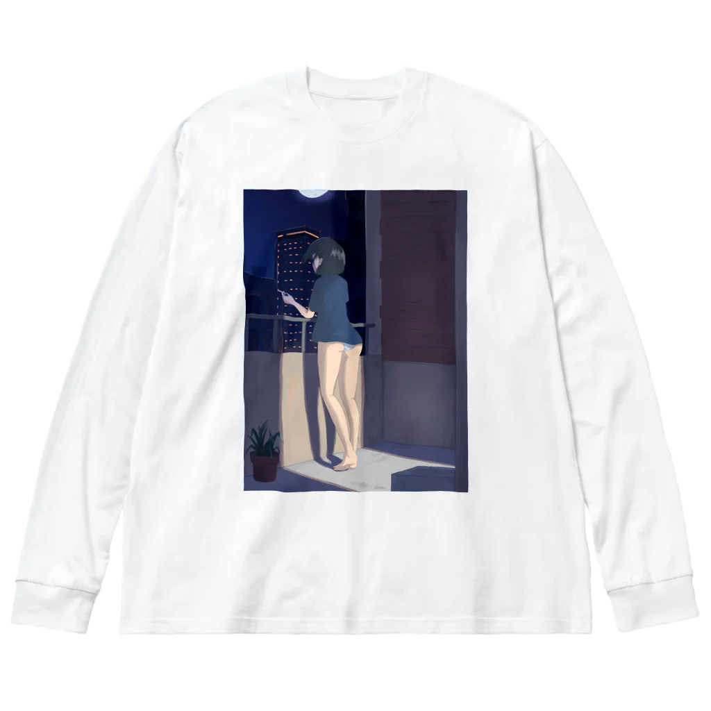 Suicide_jrの夜 Big Long Sleeve T-Shirt