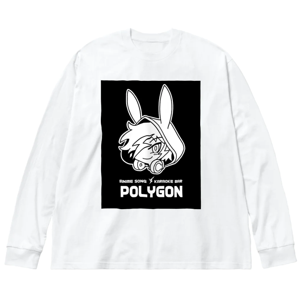 POLYGONのお店のPOLYGONちゃんKH Big Long Sleeve T-Shirt