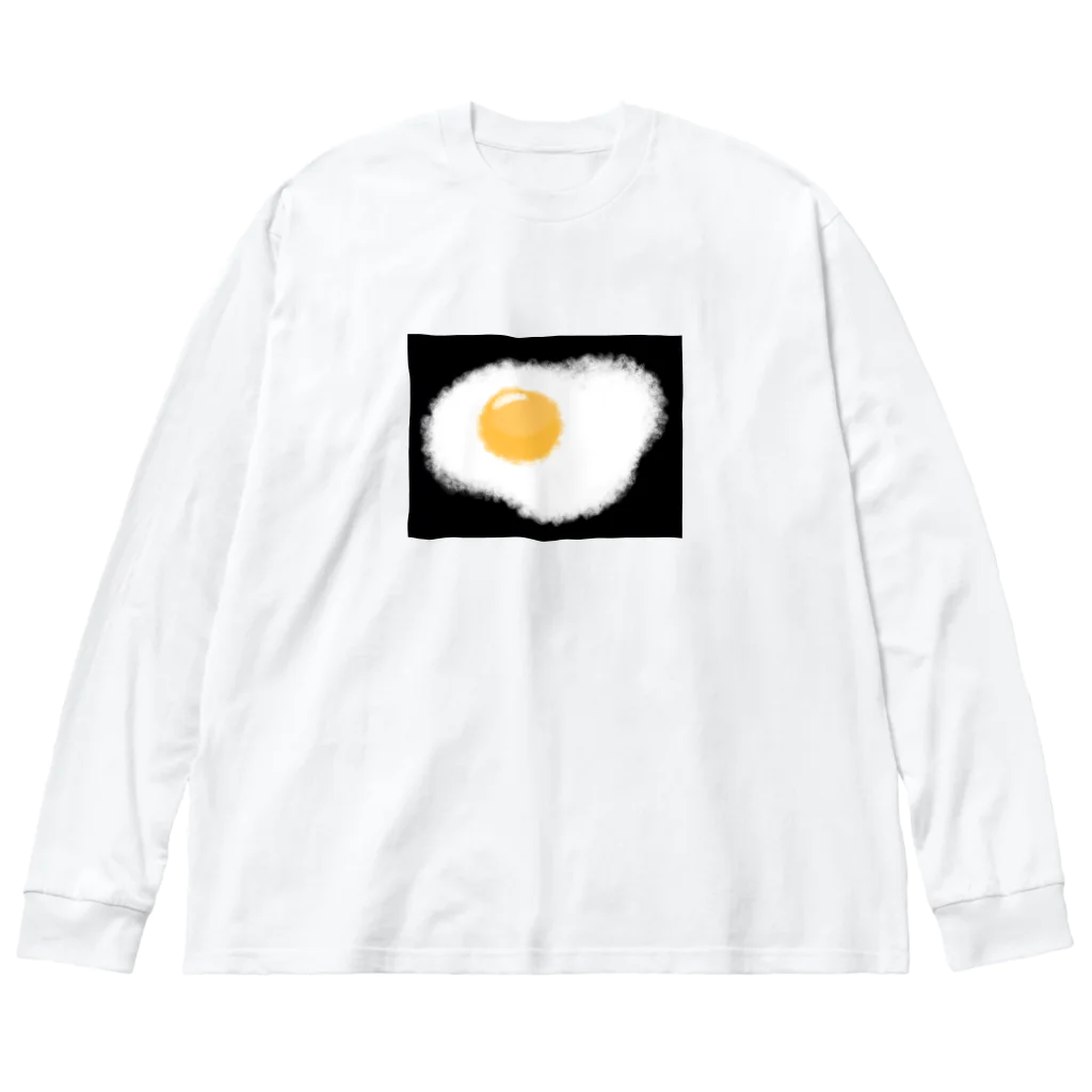 miyabi__rのふわふわめだまやき Big Long Sleeve T-Shirt