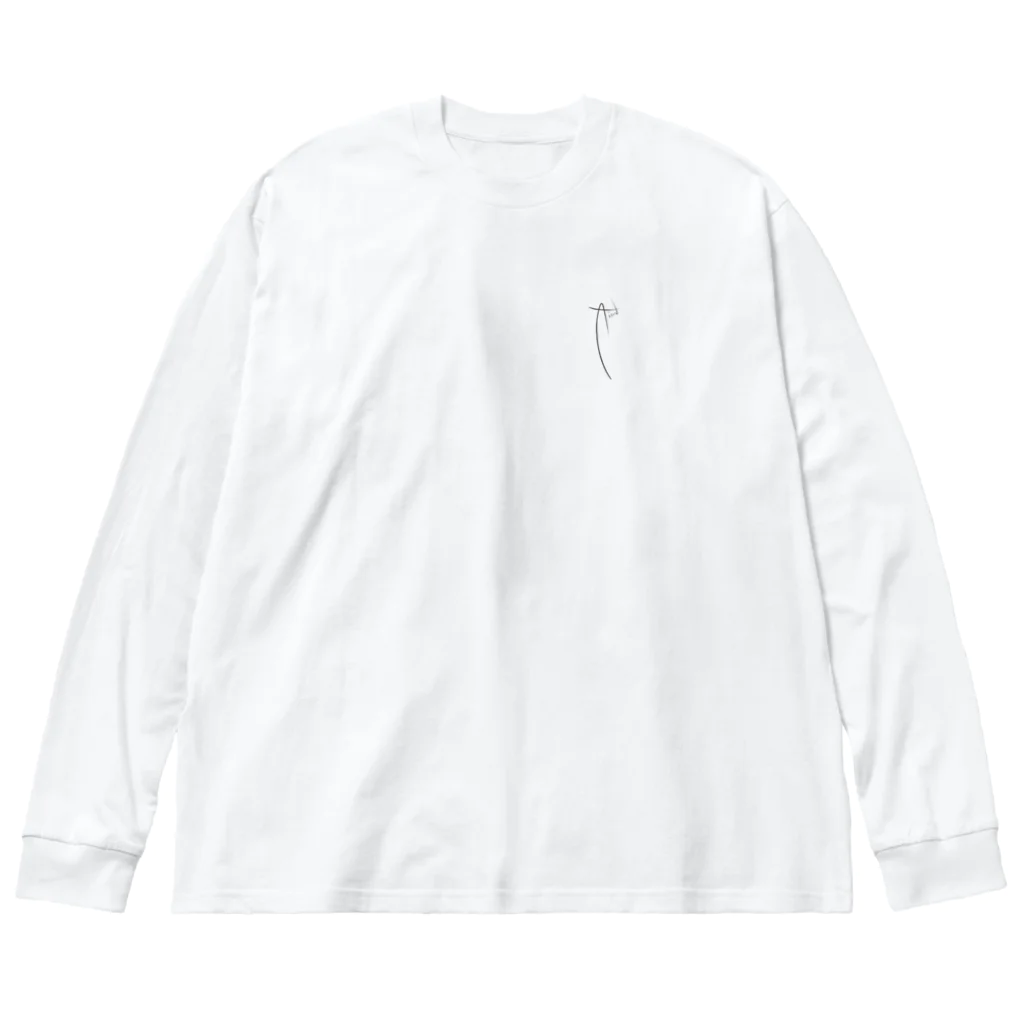 maedaedamameのAimグッズ Big Long Sleeve T-Shirt