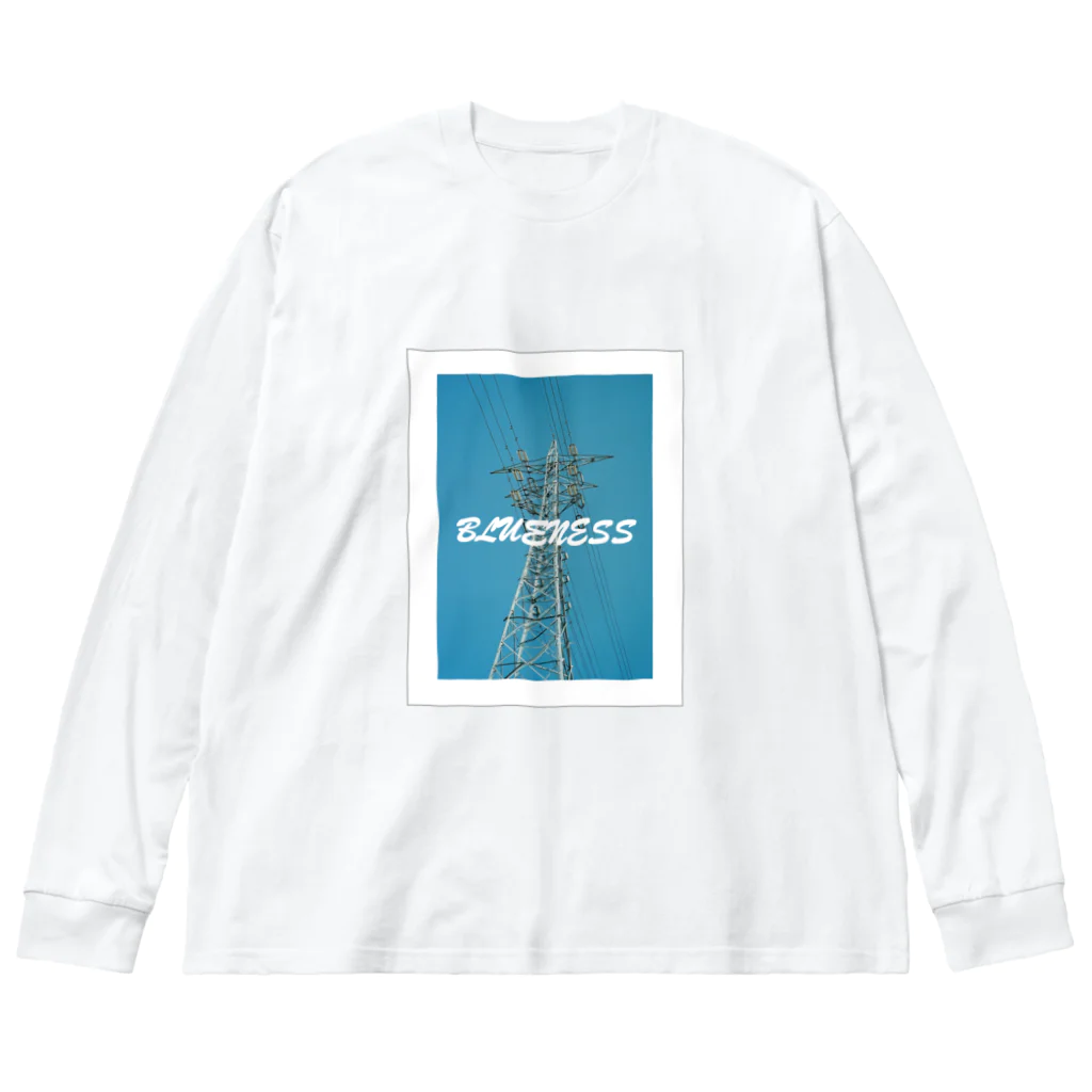 GazpachoのBLUENESS ビッグシルエットロングスリーブTシャツ