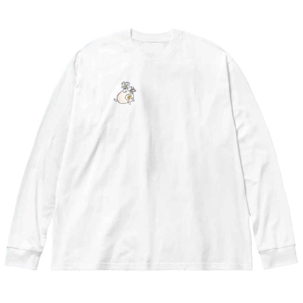 トグロのカビちゃった肉まんヘリ Big Long Sleeve T-Shirt