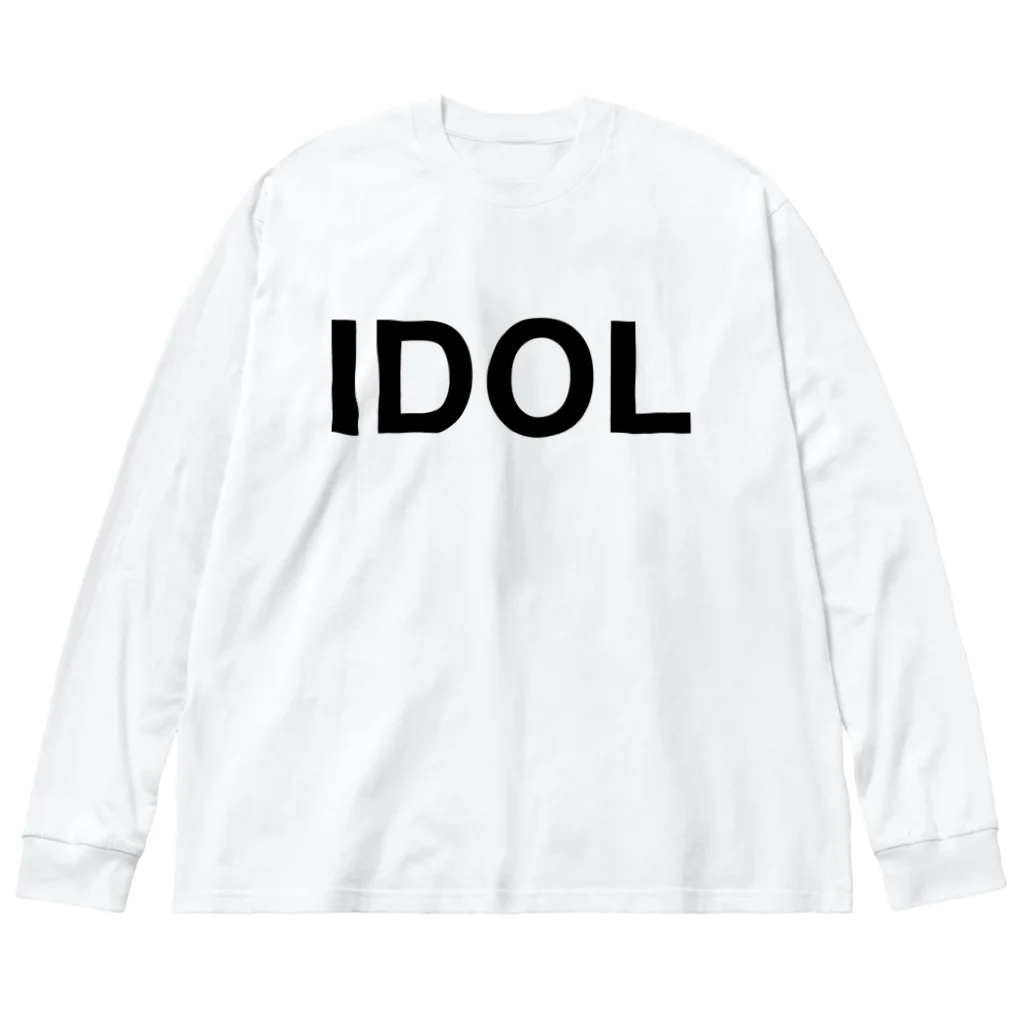 TOKYO LOGOSHOP 東京ロゴショップのIDOL-アイドル- ビッグシルエットロングスリーブTシャツ