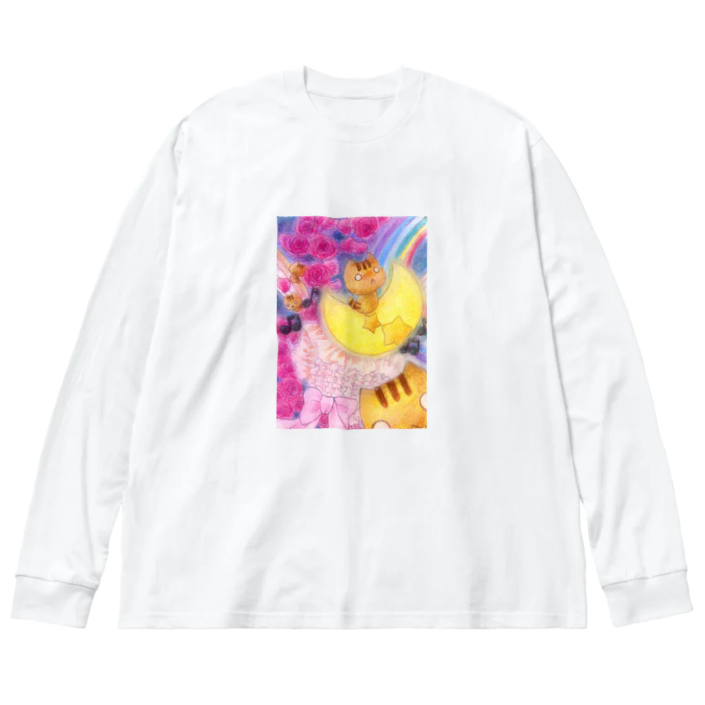 なたねこにゃんのなたねこいんまいわーるど Big Long Sleeve T-Shirt