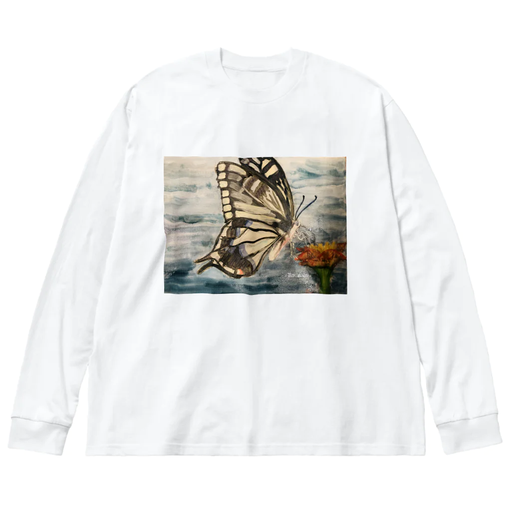 Biologyのアゲハ蝶 Big Long Sleeve T-Shirt