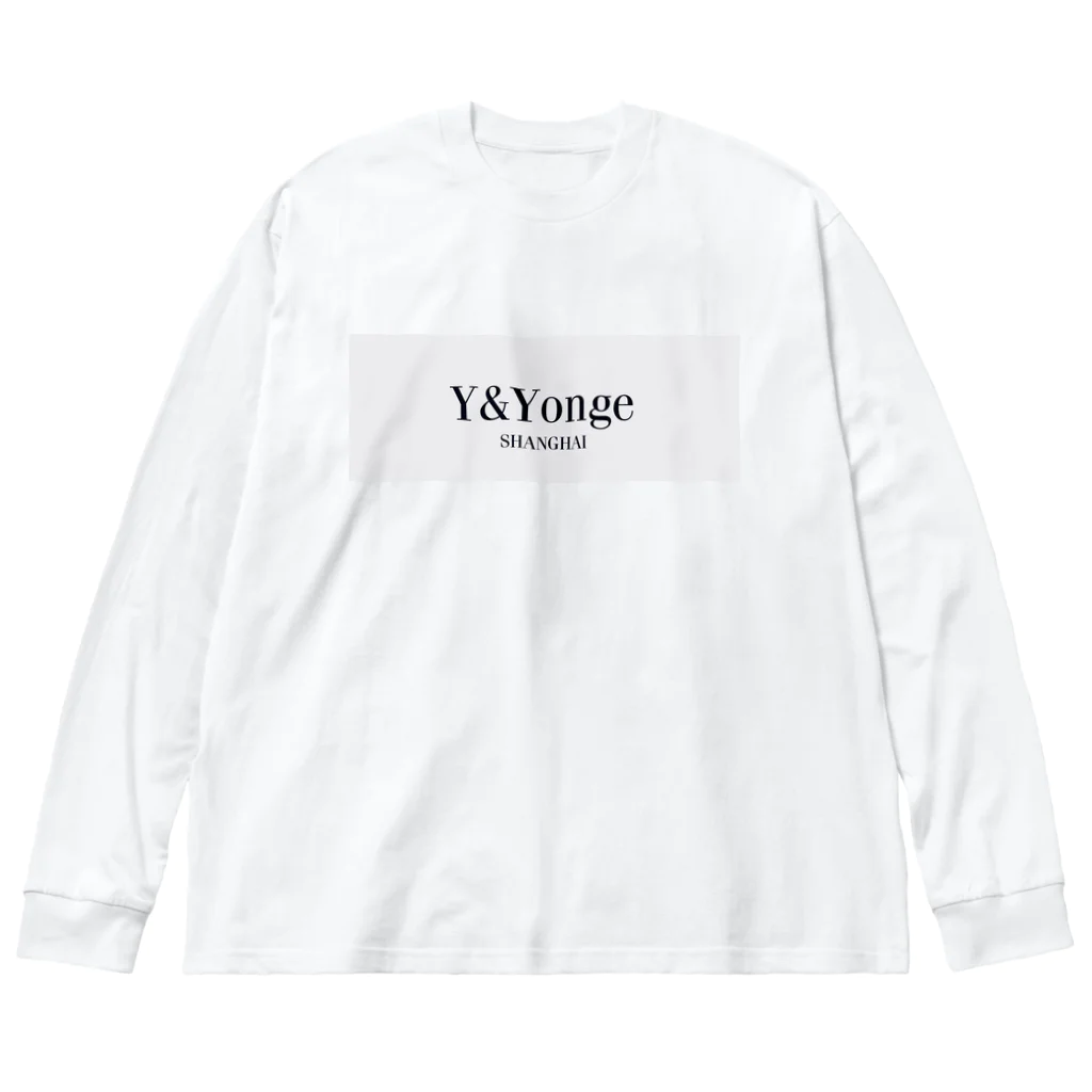 Y&YONGE  Official Promotional items のY&Yonge promotional items  Big Long Sleeve T-Shirt