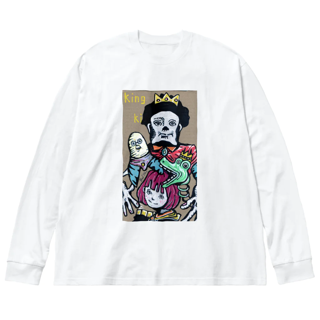 bourutarouのKING Big Long Sleeve T-Shirt