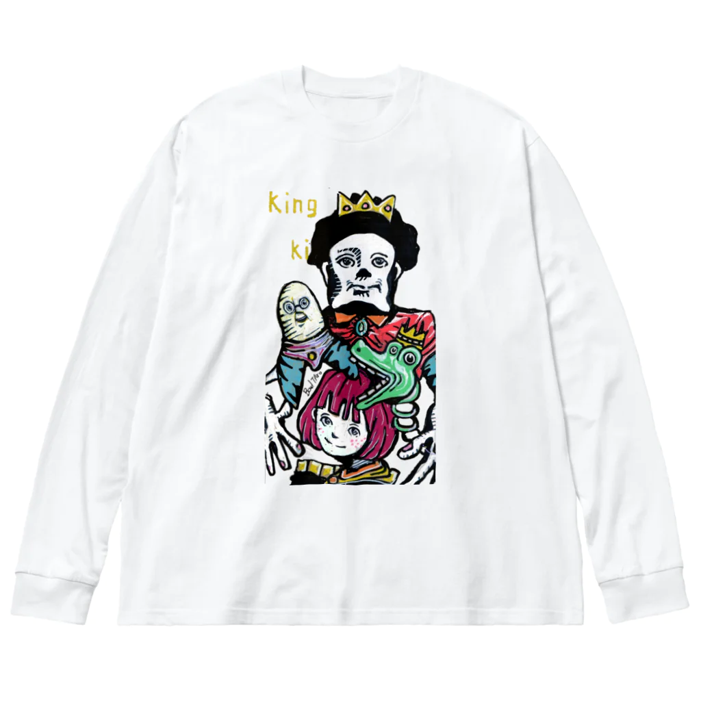 bourutarouのKING Big Long Sleeve T-Shirt