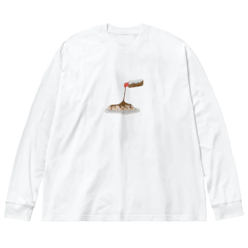 ねこぼうけん隊のねこぼうけん隊ギョウザになってみた Big Long Sleeve T-Shirt