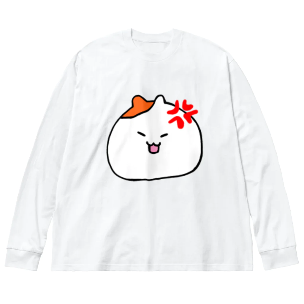 みかのミニハム　怒💢 ビッグシルエットロングスリーブTシャツ