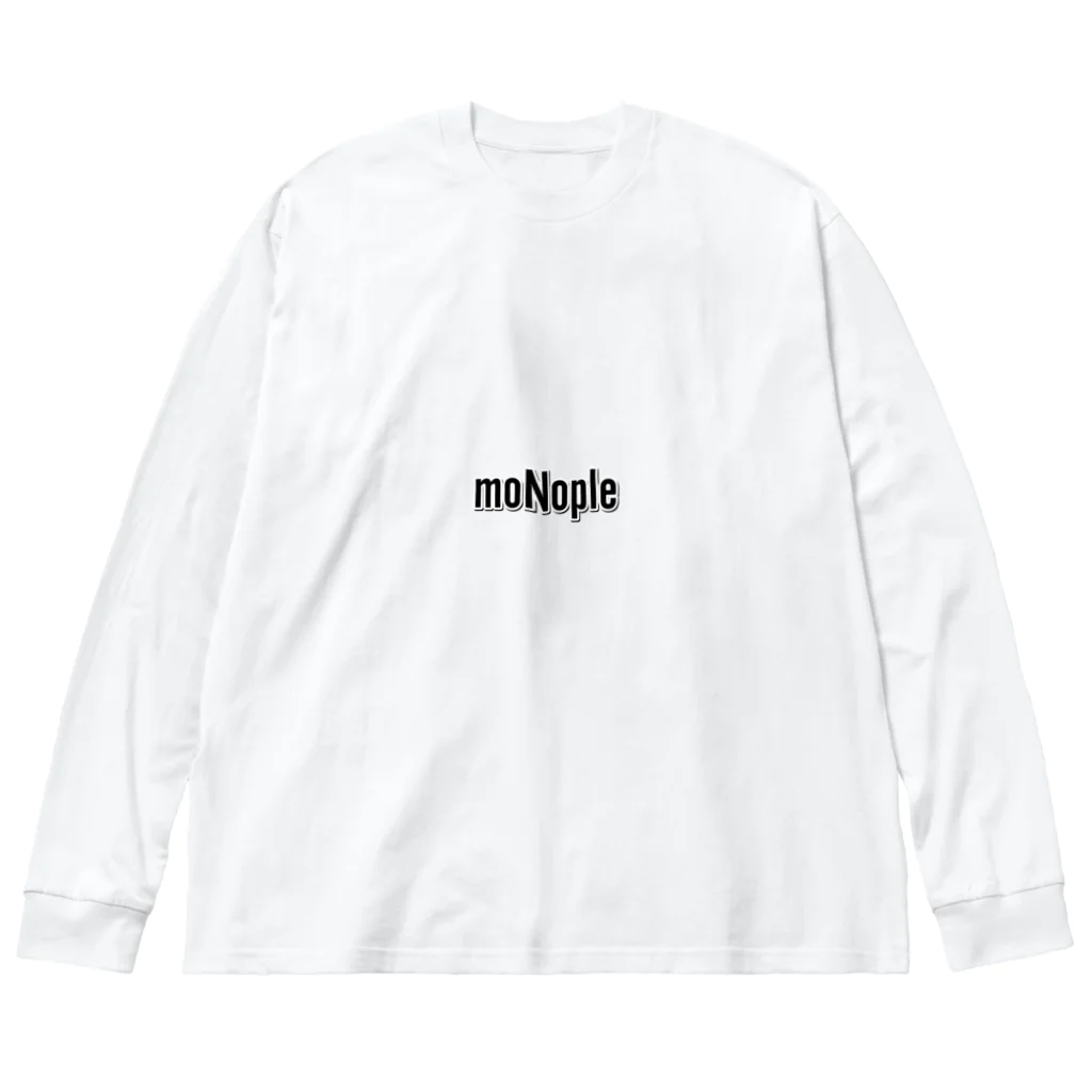 moNopleのmoNopleロゴトップス ビッグシルエットロングスリーブTシャツ