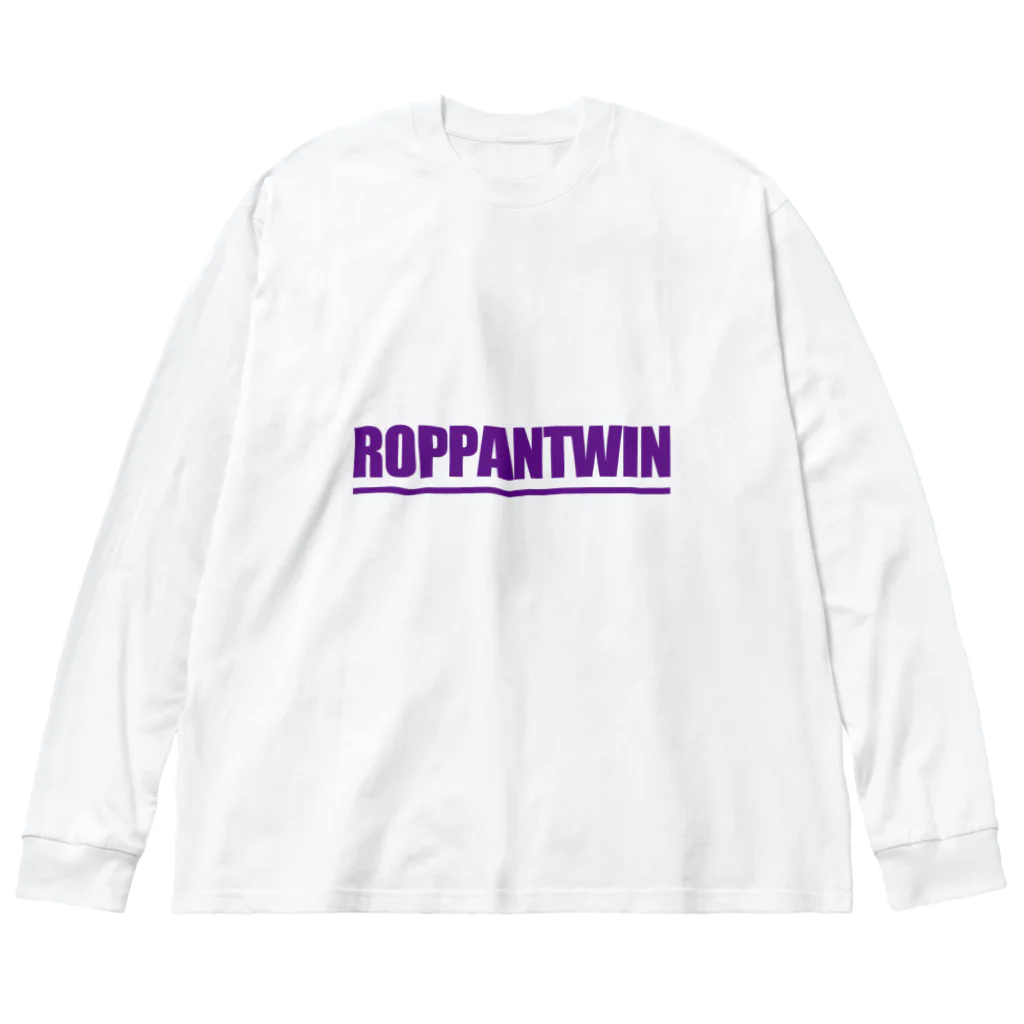 ultra marine yellow_storageのRPN-purple ビッグシルエットロングスリーブTシャツ