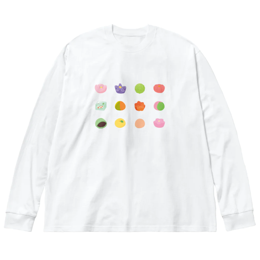 TOPECONHEROESの京菓子オールスターズ Big Long Sleeve T-Shirt