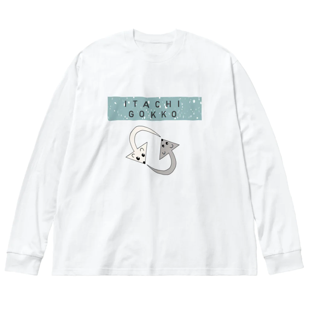 AkaneのItachigokko ビッグシルエットロングスリーブTシャツ