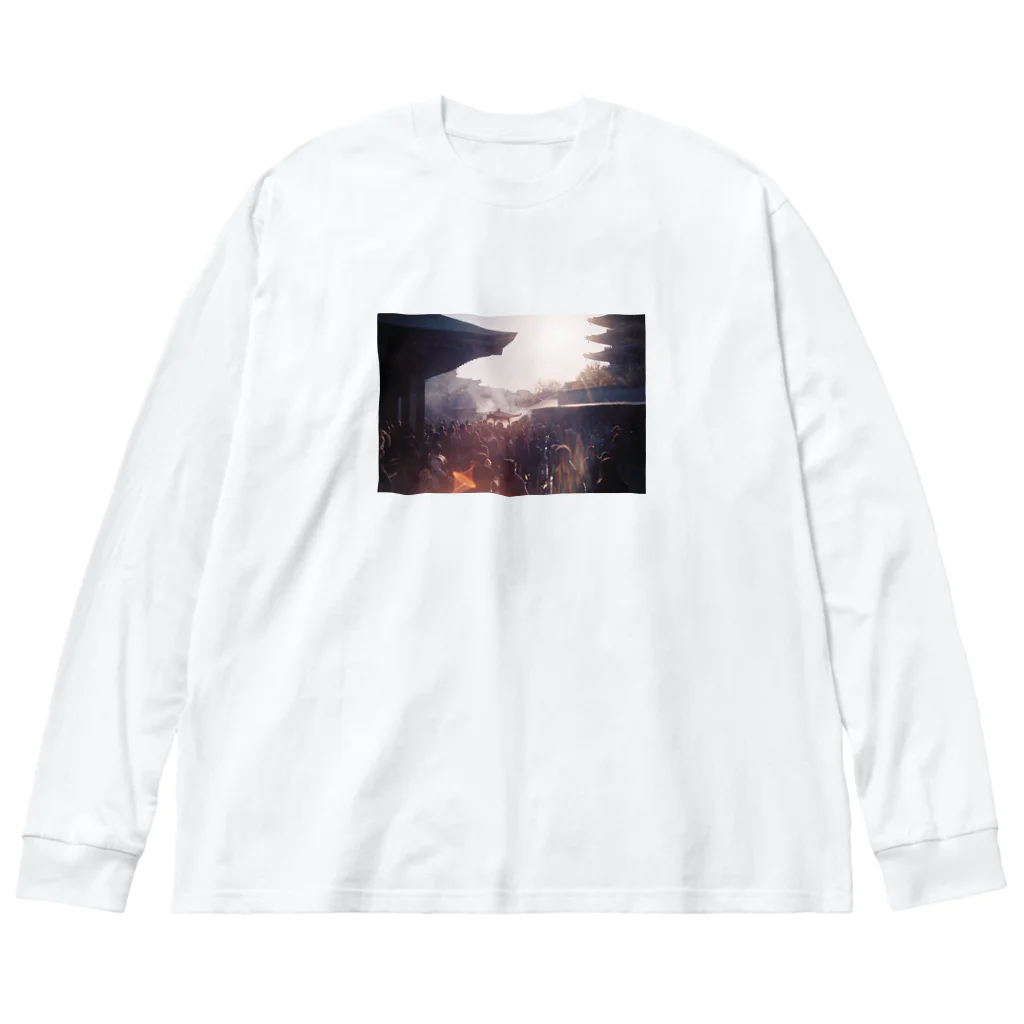 1730のSome day some where in Tokyo Big Long Sleeve T-Shirt