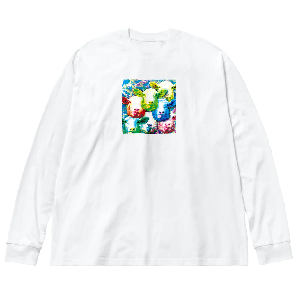 SPLAPiのHiDE AND SHEEP ビッグシルエットロングスリーブTシャツ