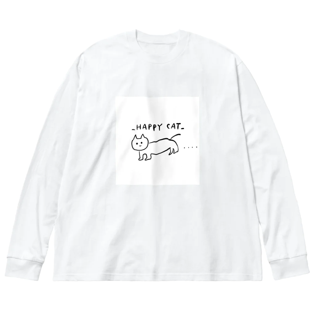 koutaショップのハッピーキャット ビッグシルエットロングスリーブTシャツ