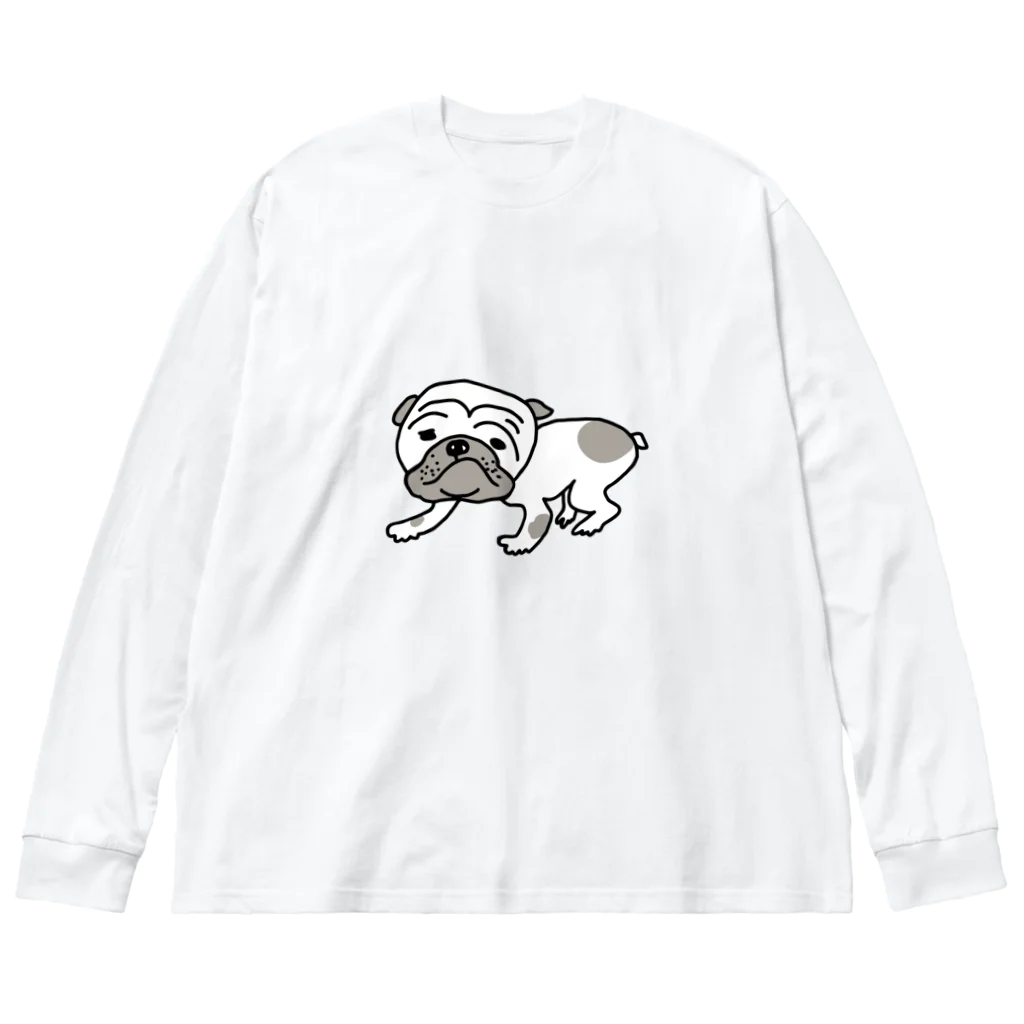 かみらいすのわんきち。 ビッグシルエットロングスリーブTシャツ