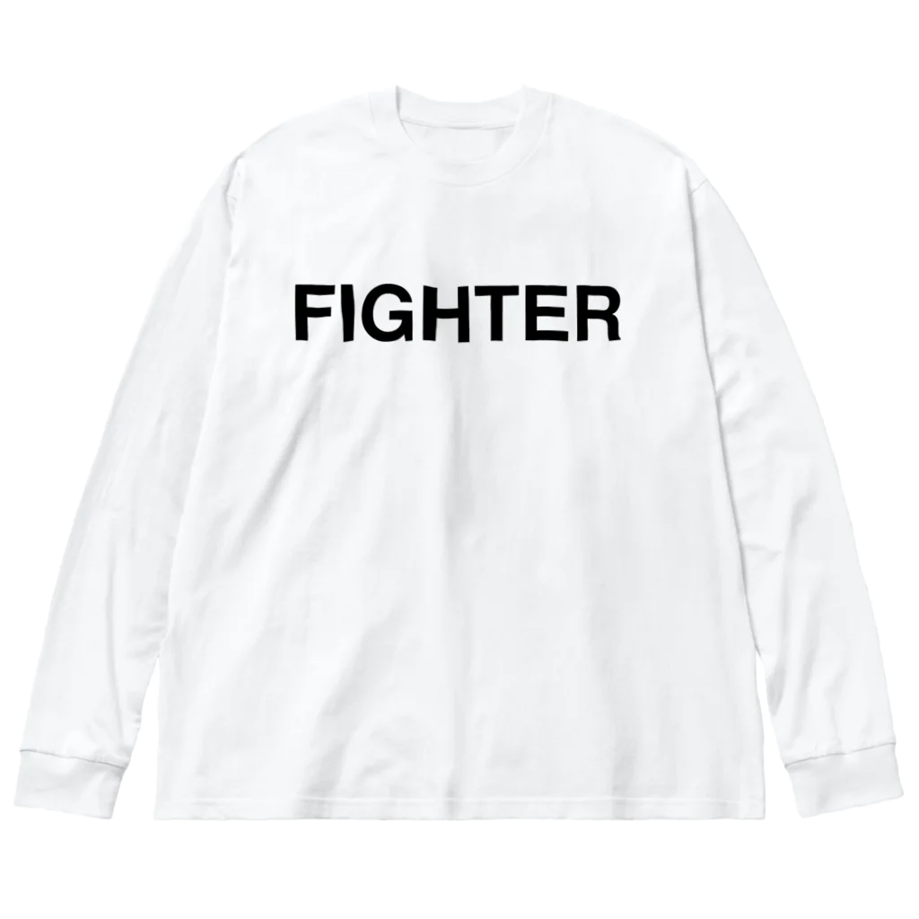 TOKYO LOGOSHOP 東京ロゴショップのFIGHTER-ファイター- Big Long Sleeve T-Shirt