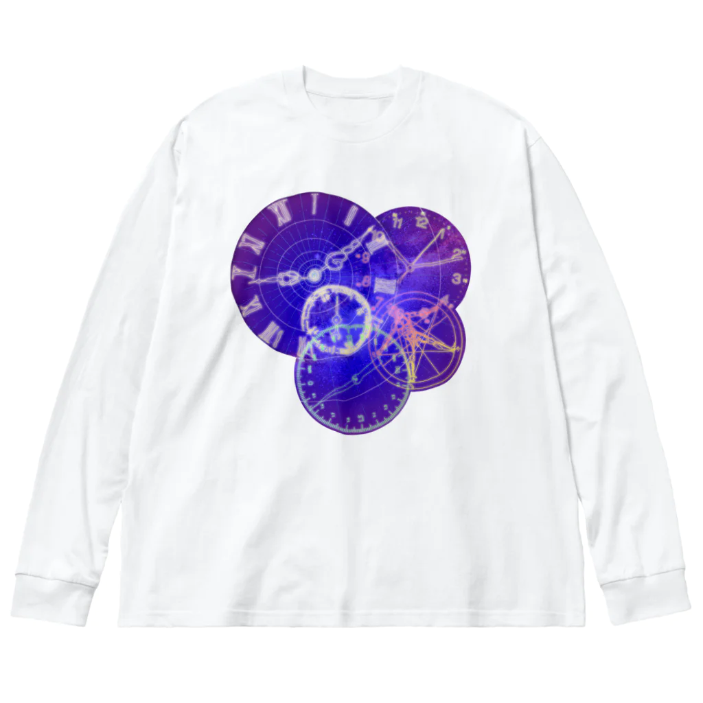 石田 汲のmelting time#1 Big Long Sleeve T-Shirt