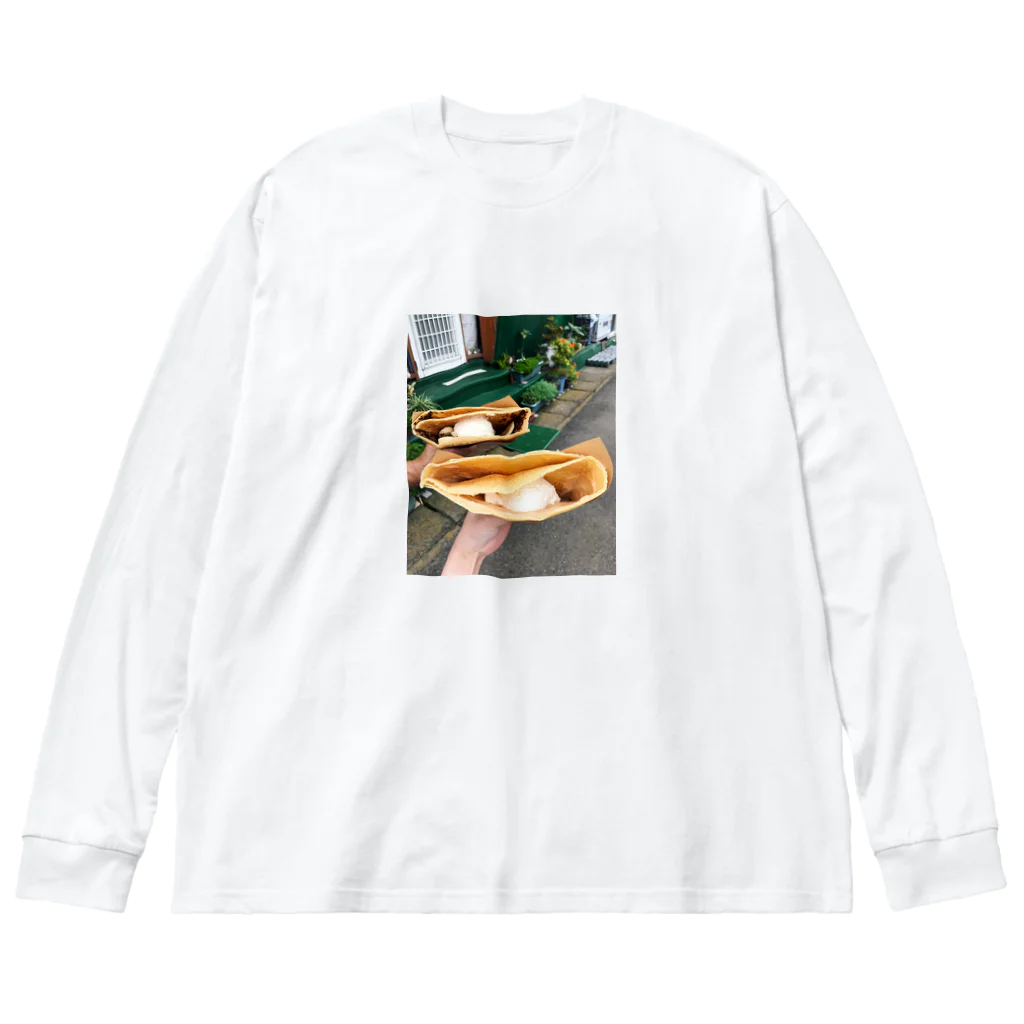 やめてステファニーの恋人のクレープ Big Long Sleeve T-Shirt