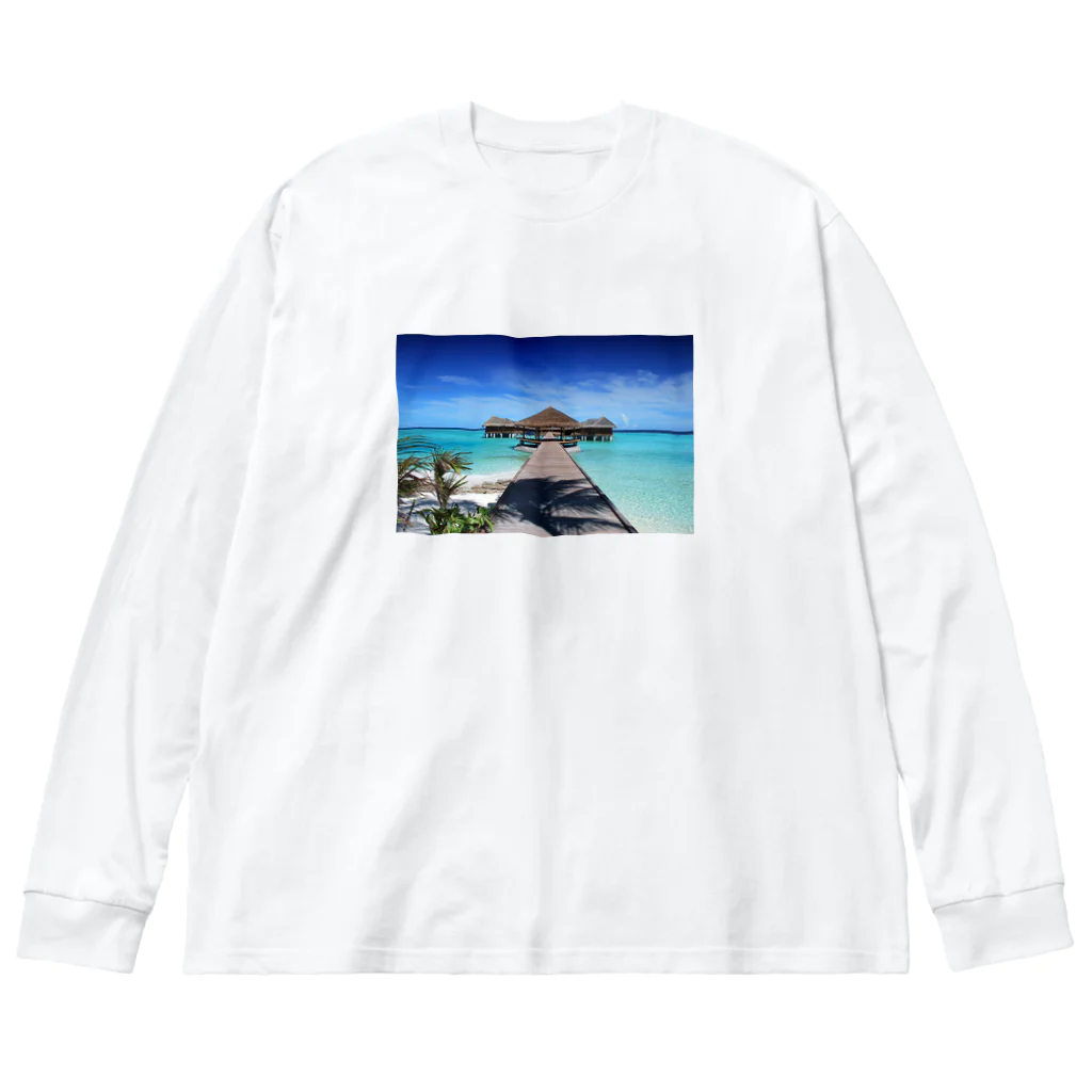 Infinity shopの綺麗な風景 Big Long Sleeve T-Shirt