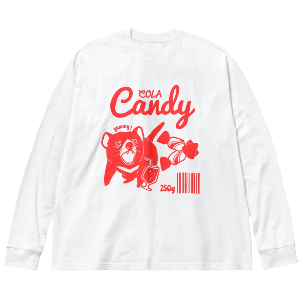 イニミニ×マートのコーラキャンディ Big Long Sleeve T-Shirt
