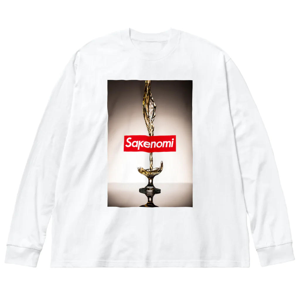 stereovisionのsakenomi（サケノミ） ビッグシルエットロングスリーブTシャツ