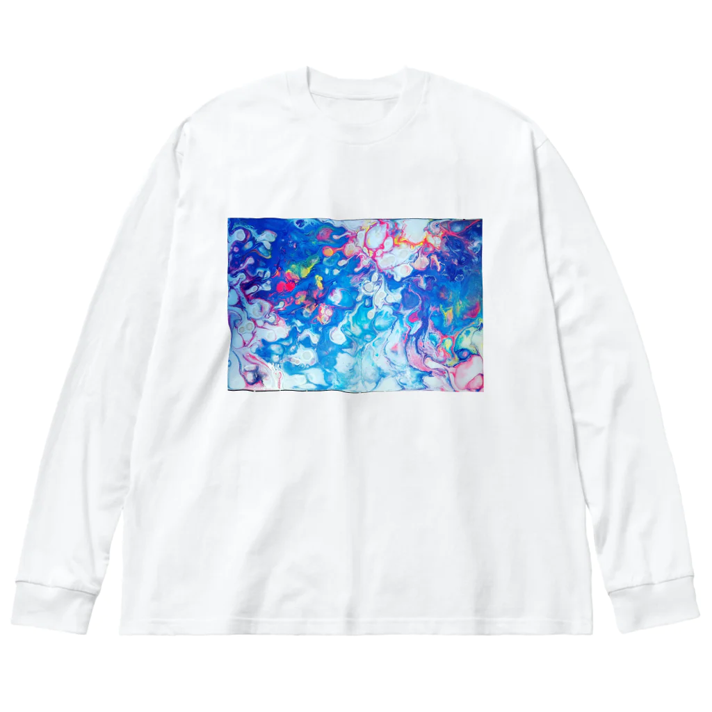 cardboardartzの北風と太陽Tシャツ Big Long Sleeve T-Shirt