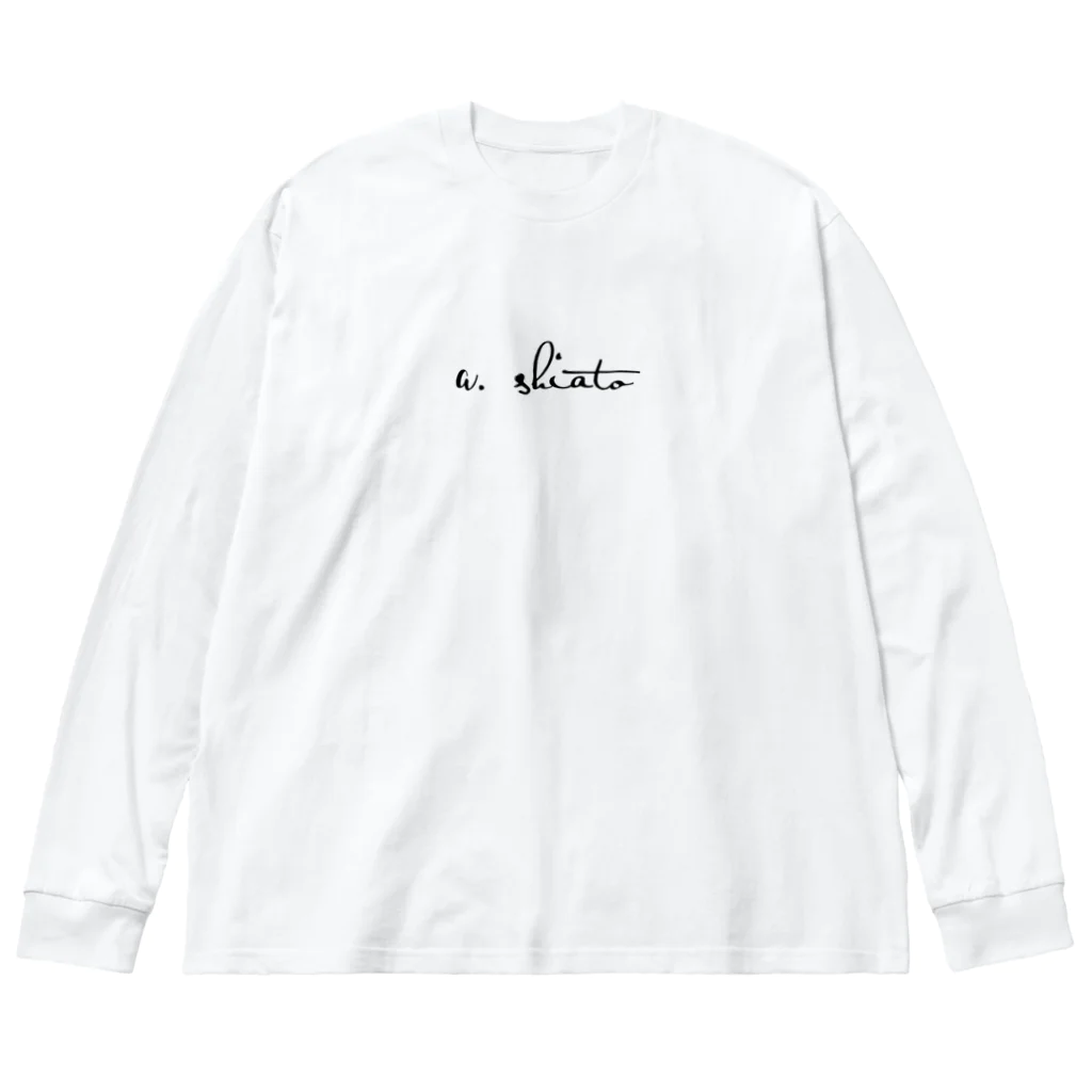 a.shiatoのa.shiato Big Long Sleeve T-Shirt