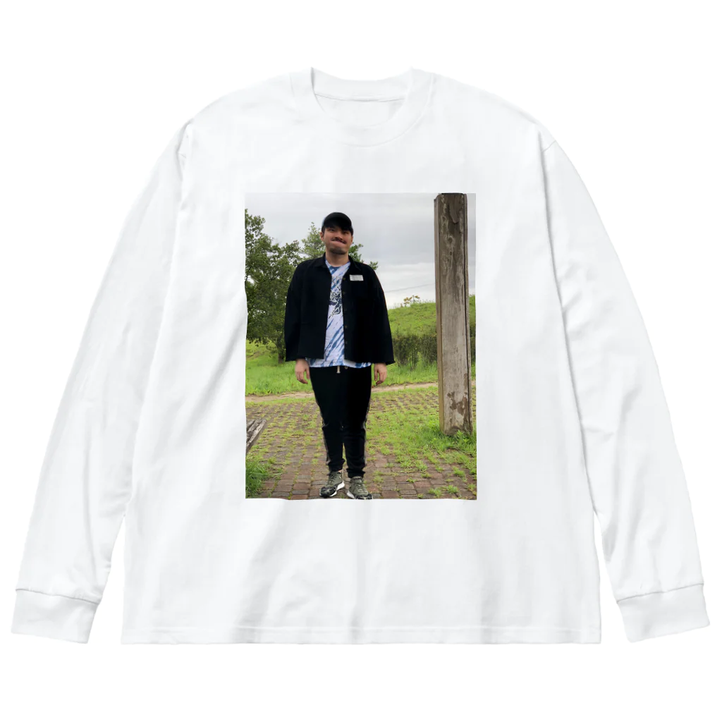 24NEET@Memoryの｢事件に遭遇し立ち尽くす市民｣ Big Long Sleeve T-Shirt