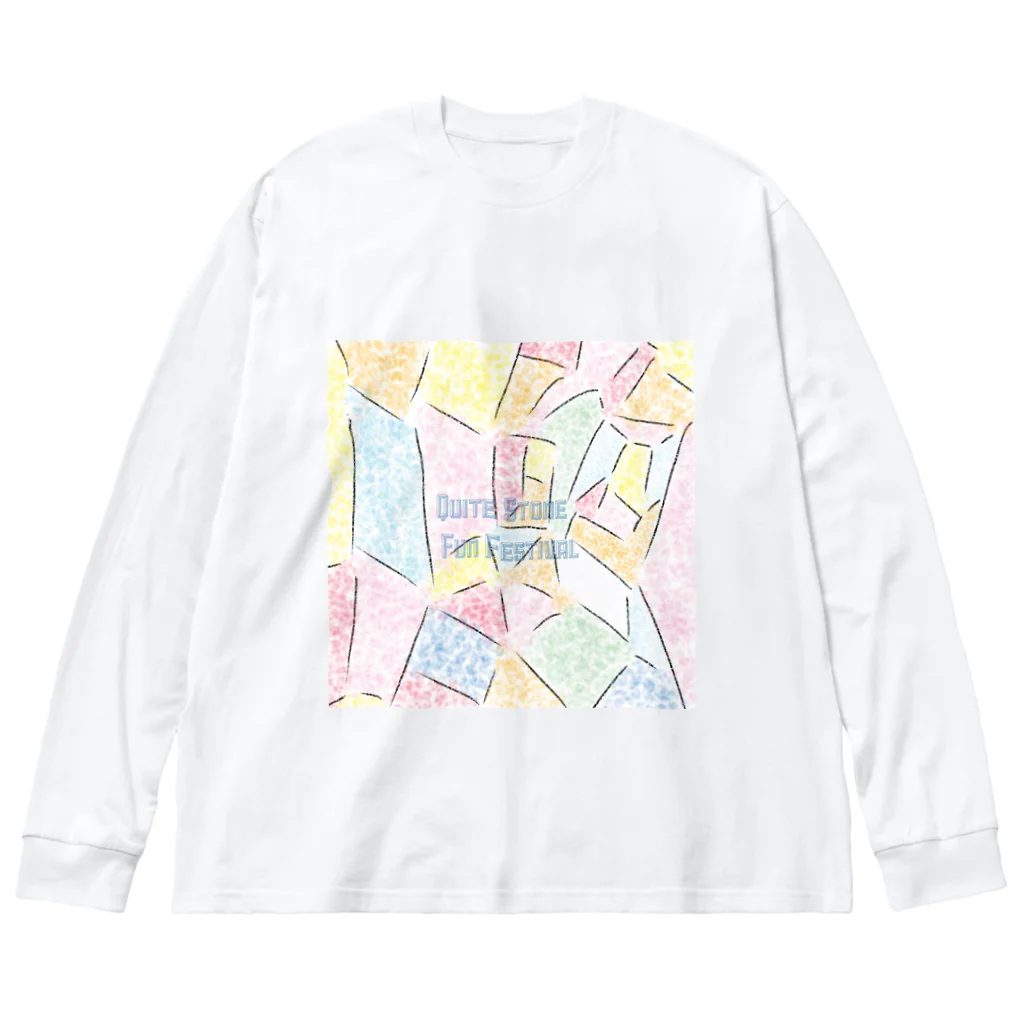 LeafCreateのQuite Stone Fun Festival ビッグシルエットロングスリーブTシャツ