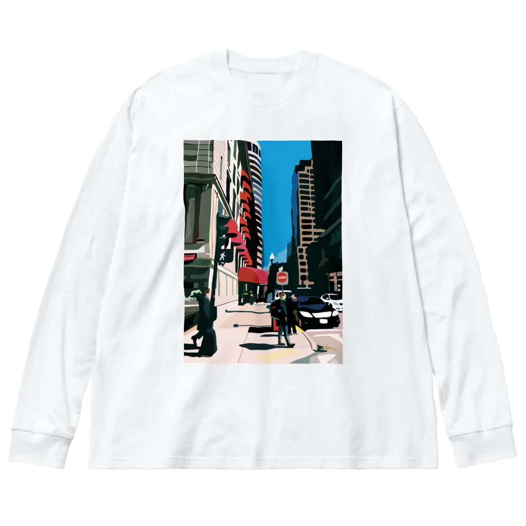 IORI KIKUCHIのBoston Big Long Sleeve T-Shirt