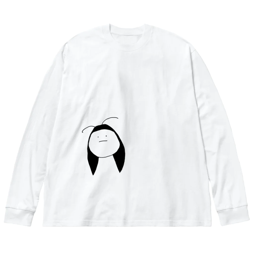 LONGE ANIMALSのろんげごきぶり Big Long Sleeve T-Shirt