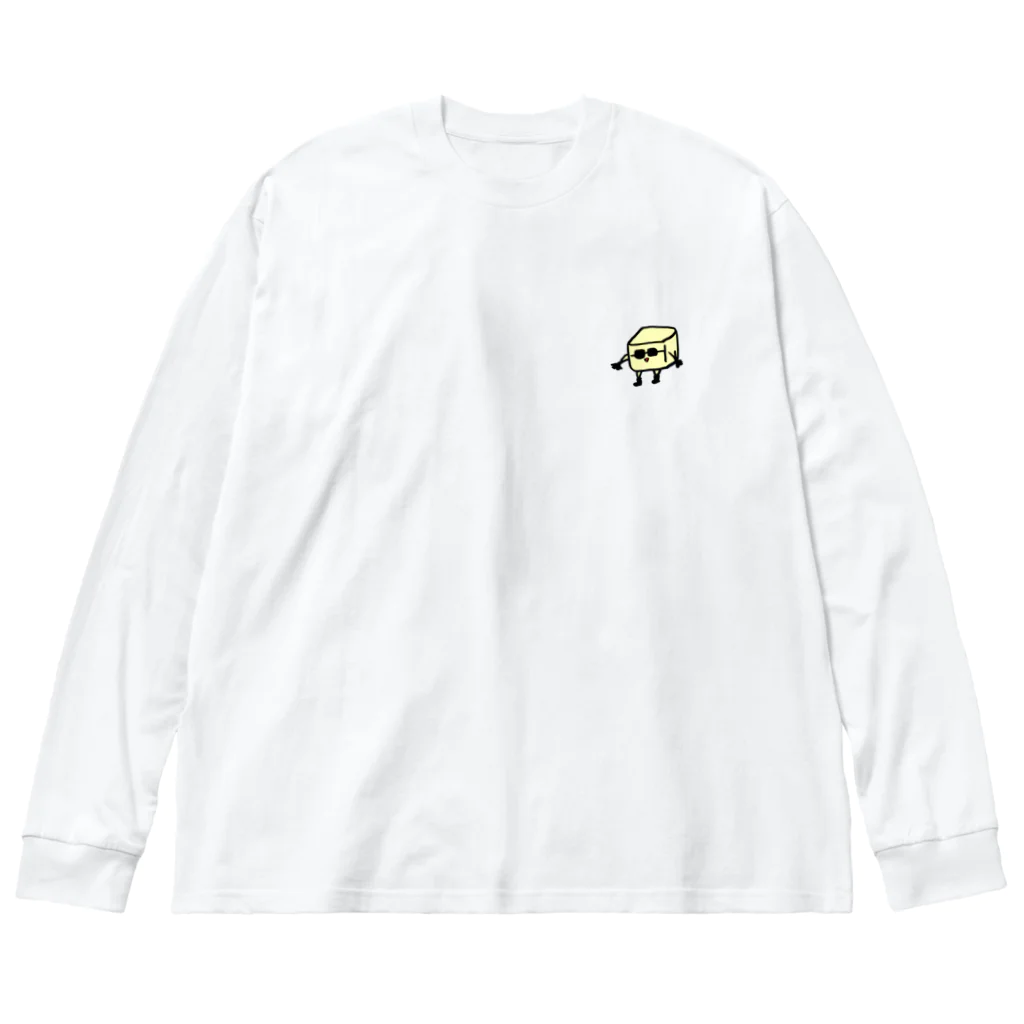 おいらのバターくん ビッグシルエットロングスリーブTシャツ