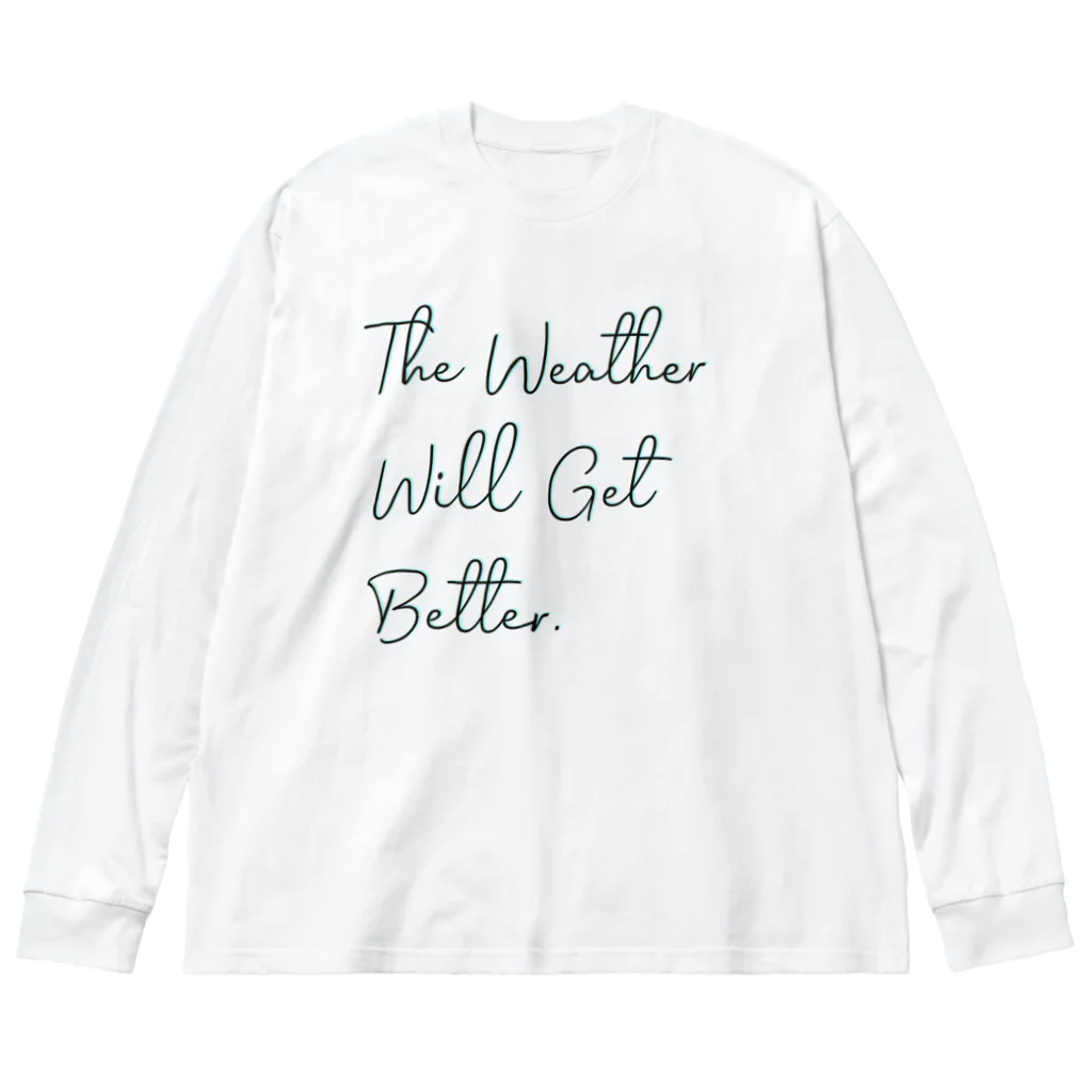 PiZakkuのThe Weather Big Long Sleeve T-Shirt